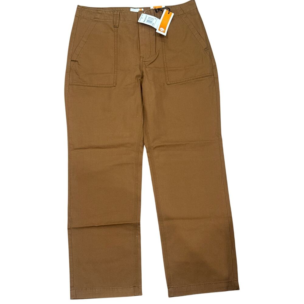 Timberland Men's Athletic-Relaxed Fit Flex Utility Pants - Brown - Size: 33/30